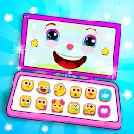 Girls princess computer laptop icon