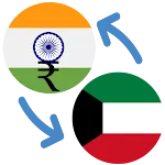 Indian rupee to Kuwait dinar icon