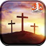 3D Holy Cross Live Wallpaper icon