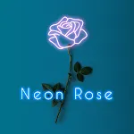 Neon Rose Theme +HOME icon