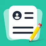 Resume Builder App, CV maker icon