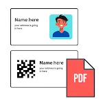 ID / Business Card to PDF icon