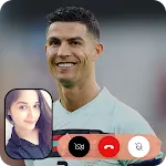 Ronaldo video call fake icon