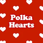 Cute Wallpaper Polka Hearts icon