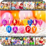 Birthday Video Maker With Song icon