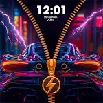 Zipper Lock Screen Wallpaper