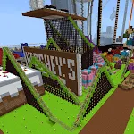 Roller coaster for minecraft icon