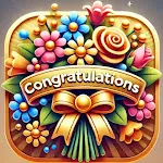 Greeting Card Congratulations icon