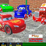 McQueen and Crazy Racing Cars icon