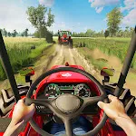 Farmer Tractor Driving Games icon