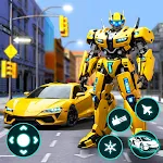 Robot Car Transform Fight Game icon