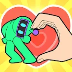 Spooky Finger Heart icon