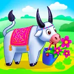 Kids Animal Farm Toddler Games icon