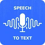 Speech to text converter icon