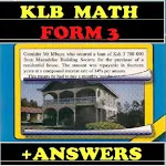 Form  3 KLB Math Notes+Answers icon