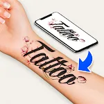 Stylish Fonts Tattoo on Body icon