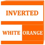 Inverted White Orange IconPack icon