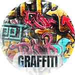 Wallpapers 4K with graffiti icon