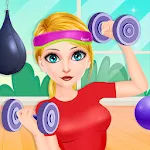 Gym Workout Games for Girls icon