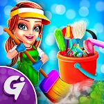 Girls Cleaning Games icon