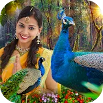 Peacock Photo Frames Garnish icon