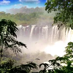 Waterfall live wallpaper . Wat icon