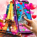 Paris love live wallpaper icon