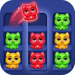 Kitty Sorting 3d - Color Jam icon