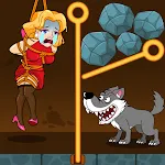 Pull Pin Puzzle: Rescue Girl icon