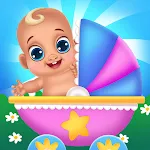 babyshower party game icon