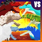 T-Rex Fights More Dinosaurs icon