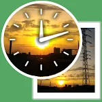 Analog Photo Clock Widget icon