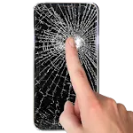 Broken screen prank icon