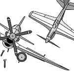 Draw Aircrafts: Dogfight icon