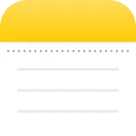 Notes: Simple iOS Notepad icon