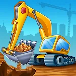 Build house - Truck wash games icon