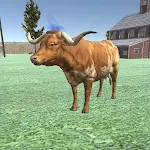 Cow and bull simulator icon