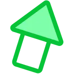 Qibla Compass: A Minimal Qibla icon
