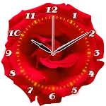 Rose Flower Clock icon