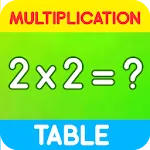 Multiplication tables 1 to 100 icon