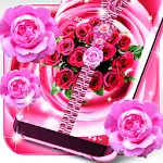 Roses zip locker icon