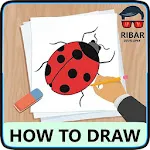 How To Draw Insect icon