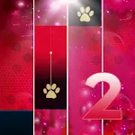 Piano Ladybug Noir Tiles - Sea icon