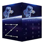 AppLock Live Theme Astronaut icon