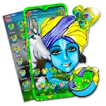 Lord Krishna Theme Launcher icon