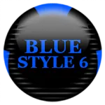 Blue Icon Pack Style 6 icon