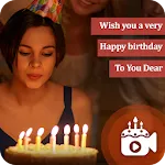 Birthday Video Maker with Song icon
