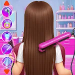 Hair Salon and Dress Up Girl