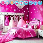 Violet Cinderella Castle Clean icon