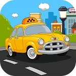 Taxi for kids icon